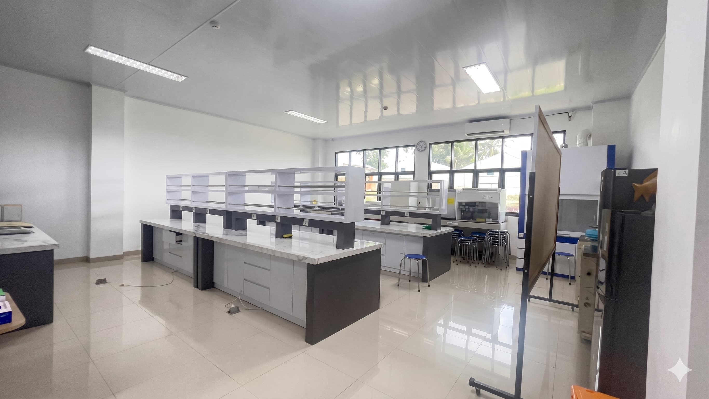 Laboratory background 2